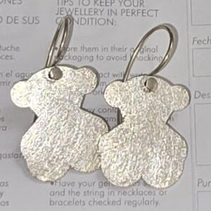 💎✨️Authentic Set Tous 925 brushed bear earrings and pendant✨️💎